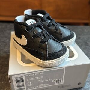 Nike Blazer Mid - crib shoes